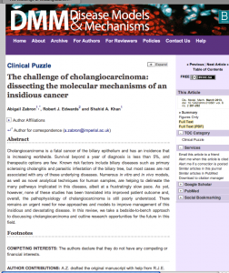 “The challenge of cholangiocarcinoma: dissecting the molecular mechanisms of an insidious cancer”